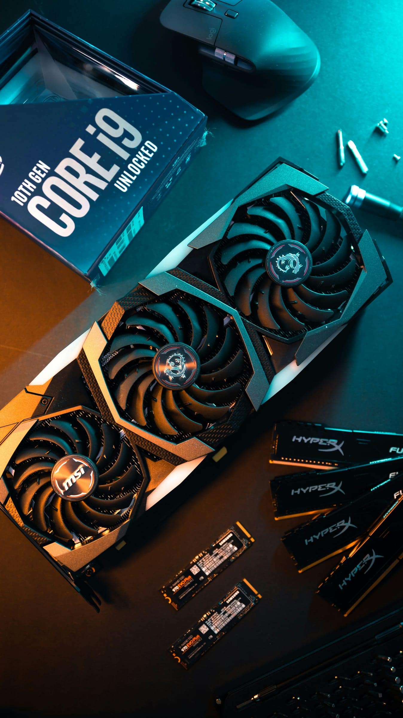 Mantención GPU — cambio de pasta térmica y thermal pads — TECKWARE